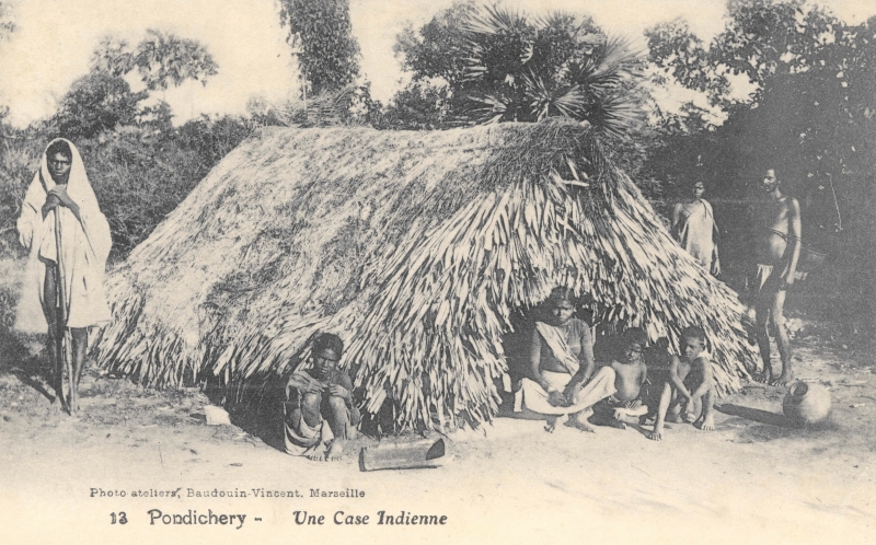 12-04 - Pondichery - case indienne